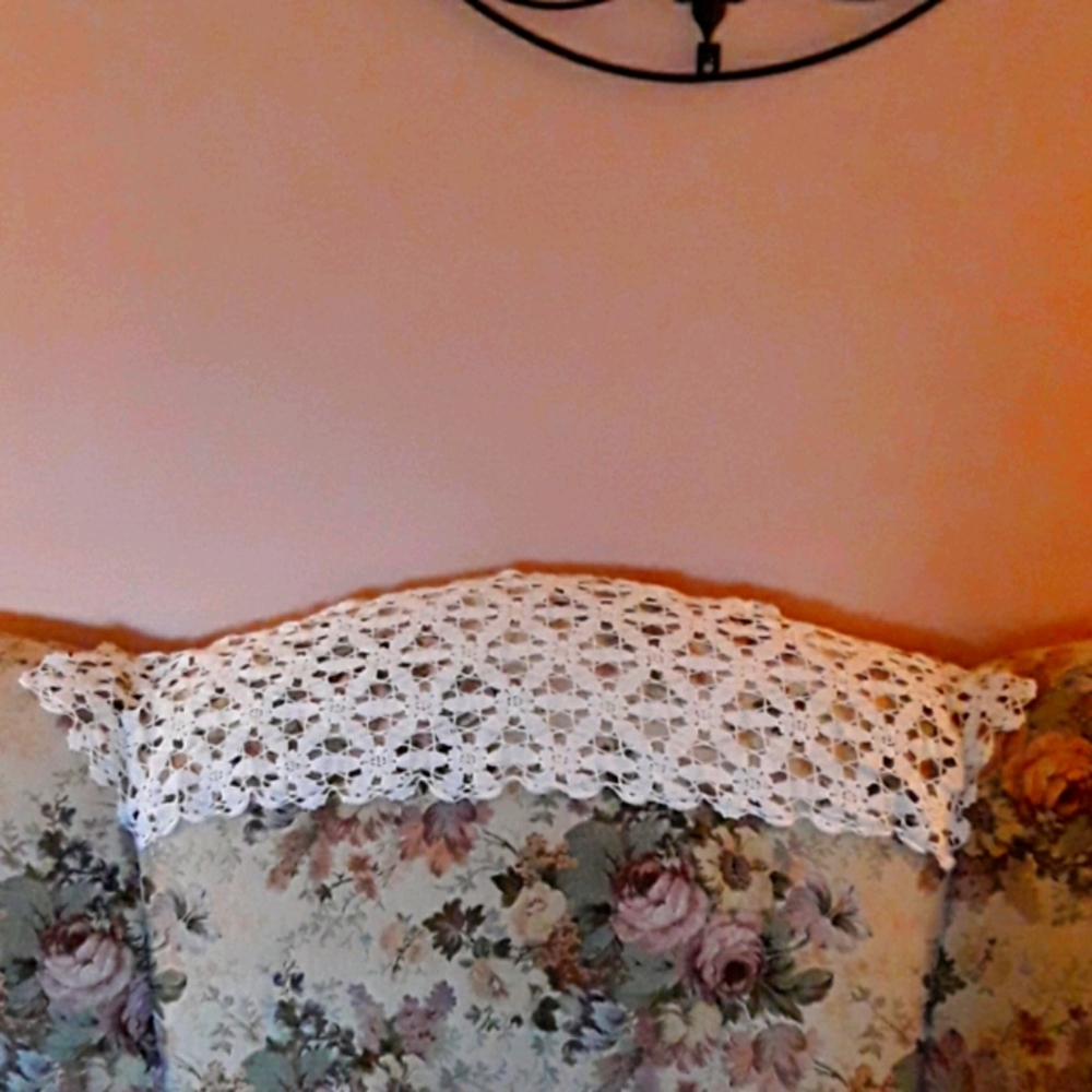 Handemade crocheted doiley